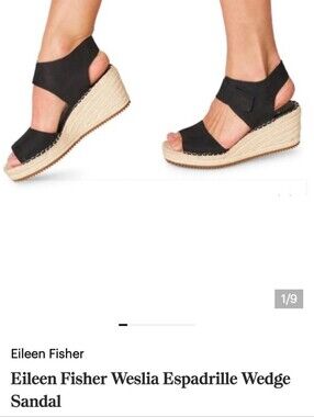 Eileen Fisher Weslia Espadrille Wedge Sandal